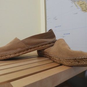 Gaimo Brown Suede Slip On Espadrilles -